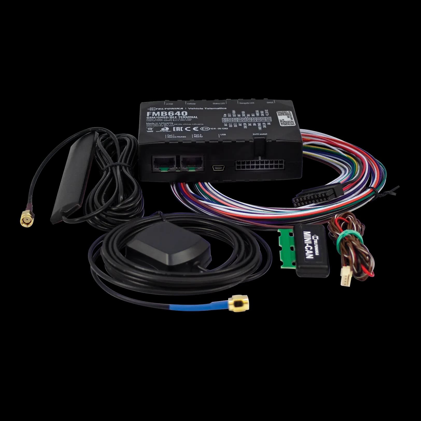 Moduły GPS i akcesoria do lokalizacji tachografów